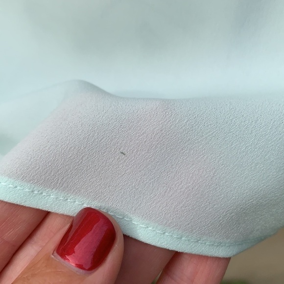 Apt 9 Sleeveless Ruffled Overlay - Moonlight Jade - Picture 4 of 15